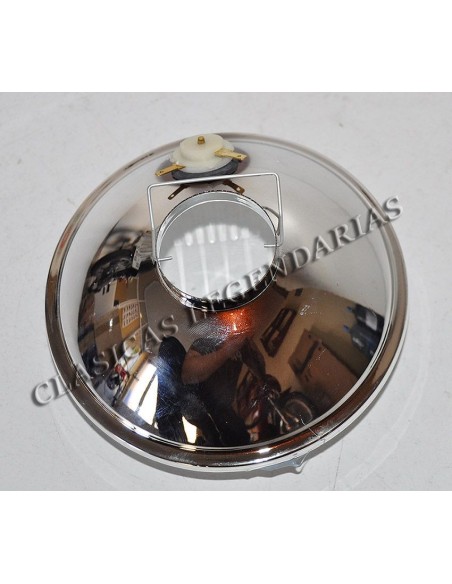 Optica para Montesa Cota completa con cristal y casquillo posición