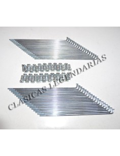 Juego de radios para Montesa Impala Sport y Turismo, llanta de 19"