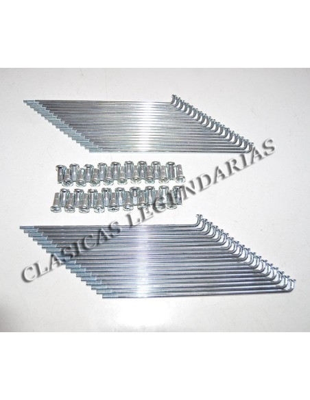 Juego de radios para Montesa Impala Sport y Turismo, llanta de 19"