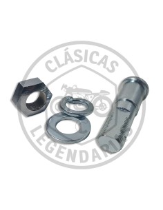 Montesa Impala right rear wheel half shaft with nut Ref.250043