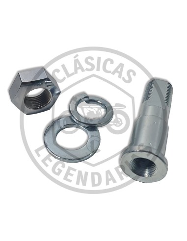 Semieje rueda trasera derecha Montesa Impala con tuerca Ref.250043