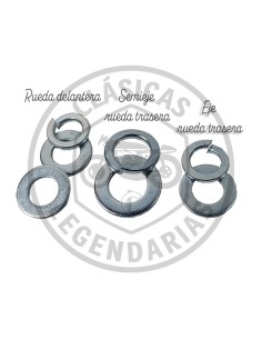 Montesa Impala Wheel Axle Washers ref.2500501