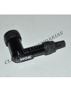 NGK spark plug pipe, antiparasite resistant to moisture, 90 ° elbow
