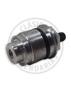 tapon de horquilla en aluminio largo con válvula para Montesa Enduro y Cappra, 2