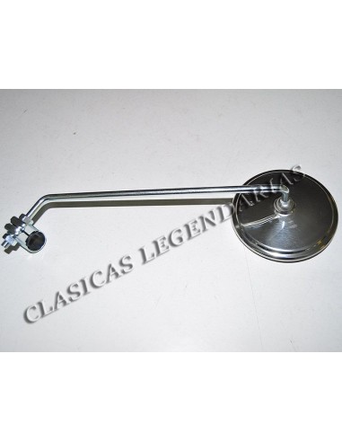 Espejo retrovisor redondo y cromado, lado izquierdo ref.4480225