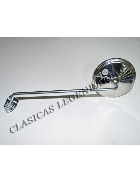 Espejo retrovisor redondo y cromado, lado izquierdo ref.4480225