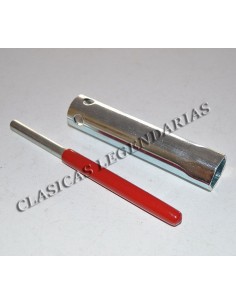 Llave bujías 2 piezas Ref.4500
