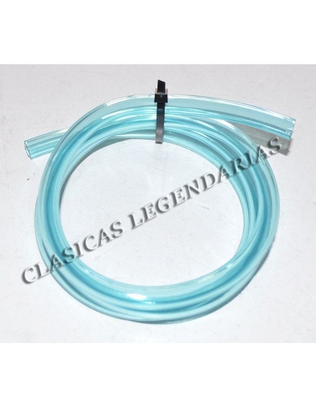 Tubo de silicona para gasolina en color transparente