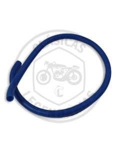 Tub de silicona per a gasolina en color blau