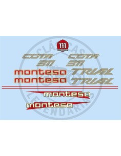 Kit Anagramas Montesa Cota 311 ref.492044201