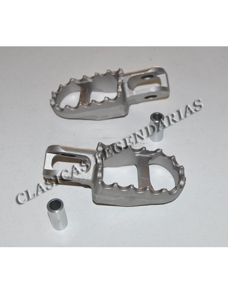 Reposapiés Montesa Cota 315 plata Ref.506162