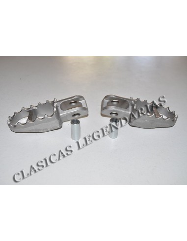 Reposapiés Montesa Cota 315 plata Ref.506162