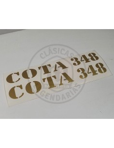 anagrama o pegatina deposito para Montesa Cota 348