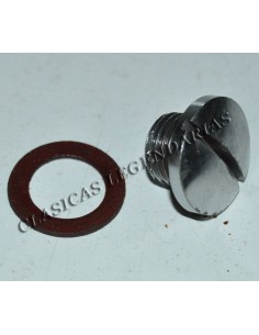 Tornillo tapon vaciado aceite embrague cota 348 Inoxidable Ref 5166012