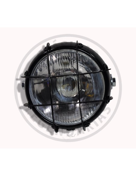 Faro CompletoMontesa  Cota con rejilla negro Ref.5170002
