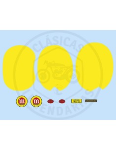 Juego anagramas Montesa Enduro 250 H6 de 1977 ref.54204451