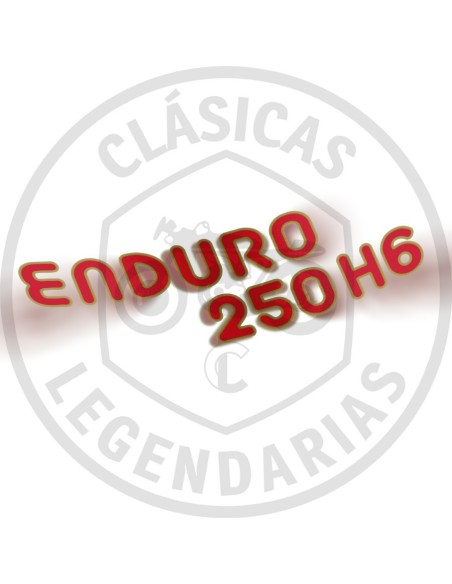 Anagrama Placa lateral Montesa Enduro 250 H6 ref.542048601