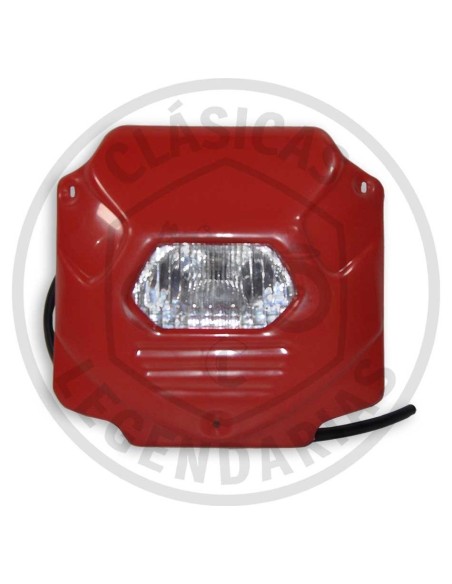 CARETA FARO TRIAL STANDAR ROJO ref.6131076012