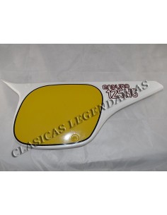Tapa lateral derecha enduro 125 H6 Completa ref.62203401 2