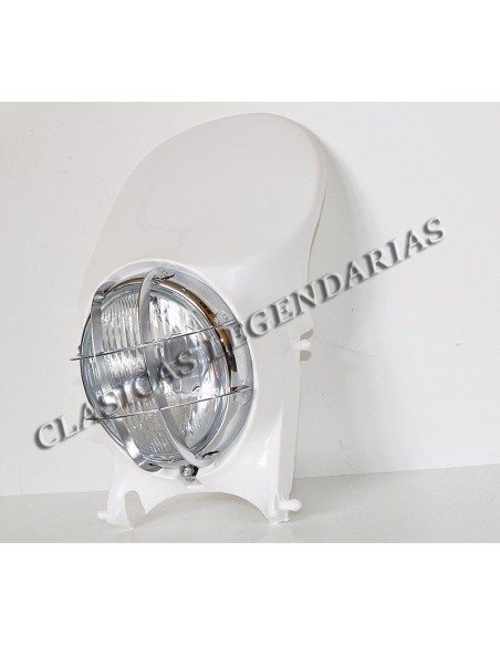 Careta faro Enduro 75H6-360H7 blanca completa Ref.6280116