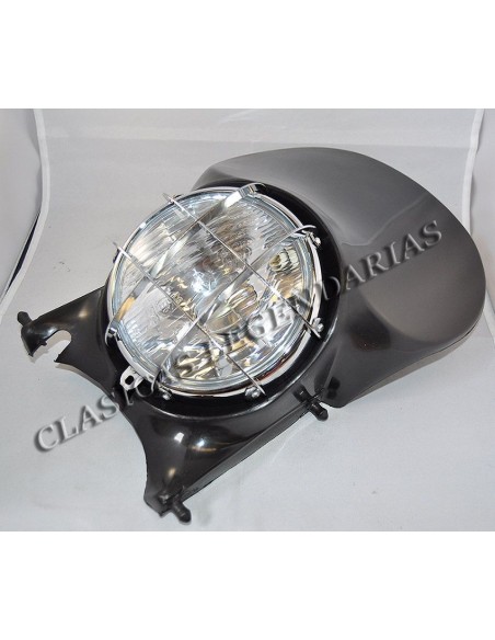 Careta Faro completa con optica Montesa Enduro 250 H6 color Negro