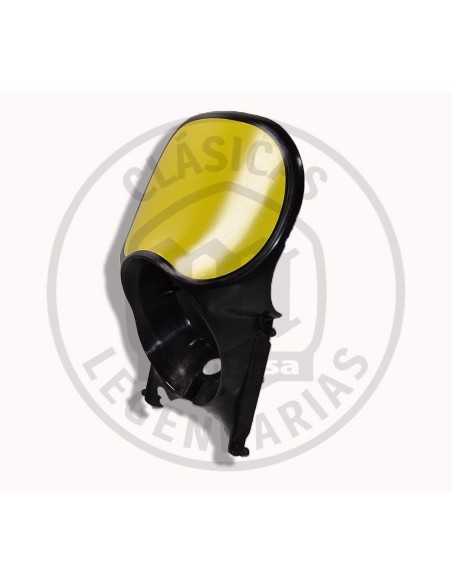 Careta far Montesa Enduro 250-360 H6 en color negre amb adhesiu