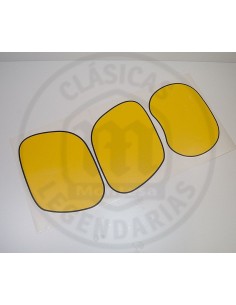 kit anagramas andhesivos Placas laterales y Careta faro Montesa Enduro 75-125 H6 y 80 H7 ref.628050711