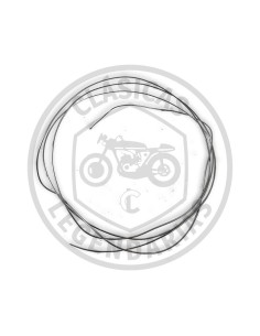 Steel cable security Montesa and Bultaco clutch nuts ref.63281