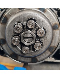 Steel cable security Montesa and Bultaco clutch nuts ref.63281 2