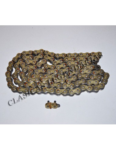Chain Bultaco paso 520 gold 130 slavones Ref 63950133