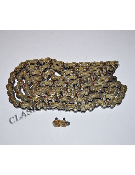 Chain Bultaco paso 520 gold 130 slavones Ref 63950133