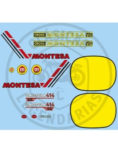 Kit anagramas Montesa Cappra 414 VG ref.662048601