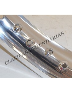 llanta trasera aluminio pulido Montesa Enduro y Cappra, de 2.15x18"