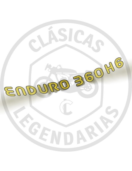 Anagrama Placa Lateral Montesa Enduro 360 H6 ref 672006101