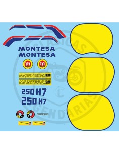 Kit anagramas adhesivos Montesa Enduro 250 H7 ref.67204429