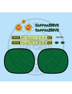 Montesa Cappra 250 VE Adhesive Anagrams Kit Ref.732006011