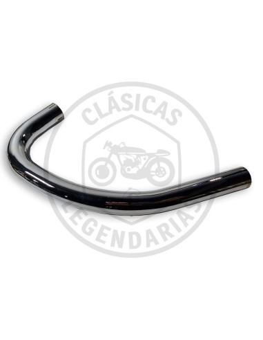 Exhaust elbow montesa cycle impalita 50cc. ref.760038