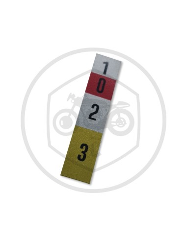 Sticker anagram gear change Montesa Ciclo ref.76313701