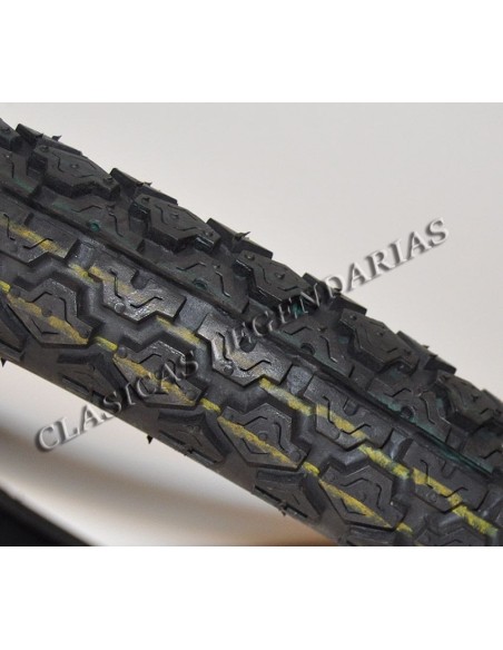 Cubierta trasera clasica 2.75x17 Ref 850004