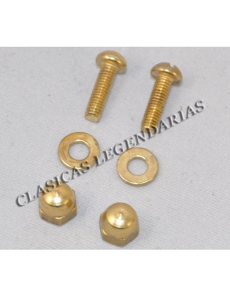 Tornillo anagrama Guardabarros trasero Impala y Brio ref.9113