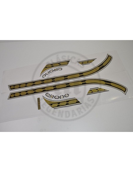 Kit anagrama Adhesivo rayas deposito  Montesa Crono 75-125 ref.A2100