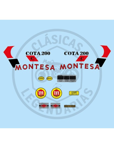 Kit Anagrames adhesius Cota 123C 1982 versió 1 ref.A280001