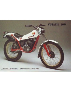 Adhesive anagrams kit Cota 200C 1982 version 1 ref.A290001 2