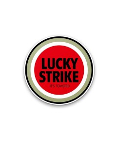 Anagrama logotipo LUCKY STRIKE. Ref. AML-01004