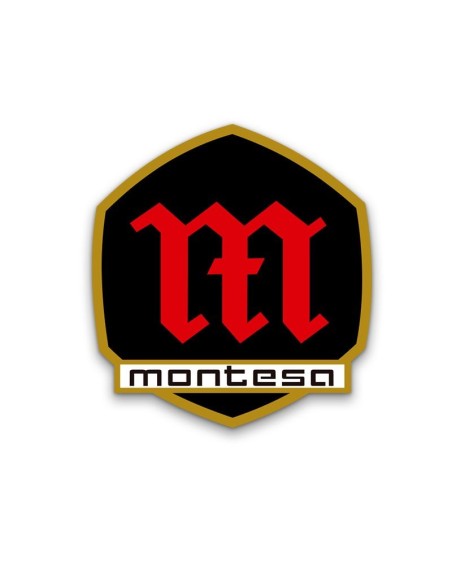 Anagrama adhesivo Logotipo Escudo Montesa, vector en varios tamaños