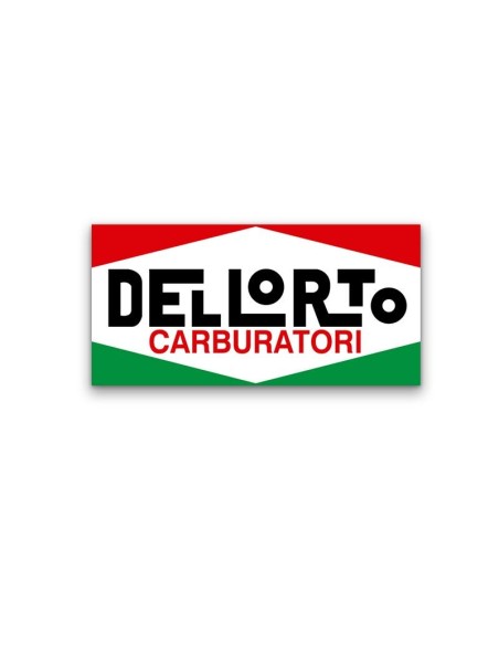 Anagrama adhesivo Logotipo Dellorto, vector en varios tamaños