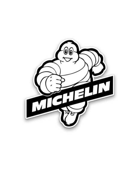 Anagrama adhesivo Logotipo Michelin, vector en varios tamaños