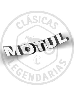 Adhesive anagram logo Motul vintage 6 ref.AML02029