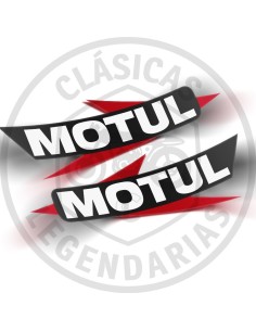Motul Vintage logo adhesive anagram 3 Ref.AML0207 2
