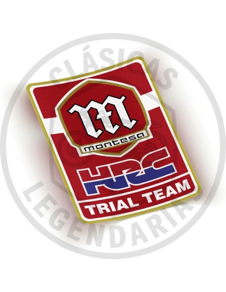 Montesa Trial Team adhesive anagram decal ref.AML03001